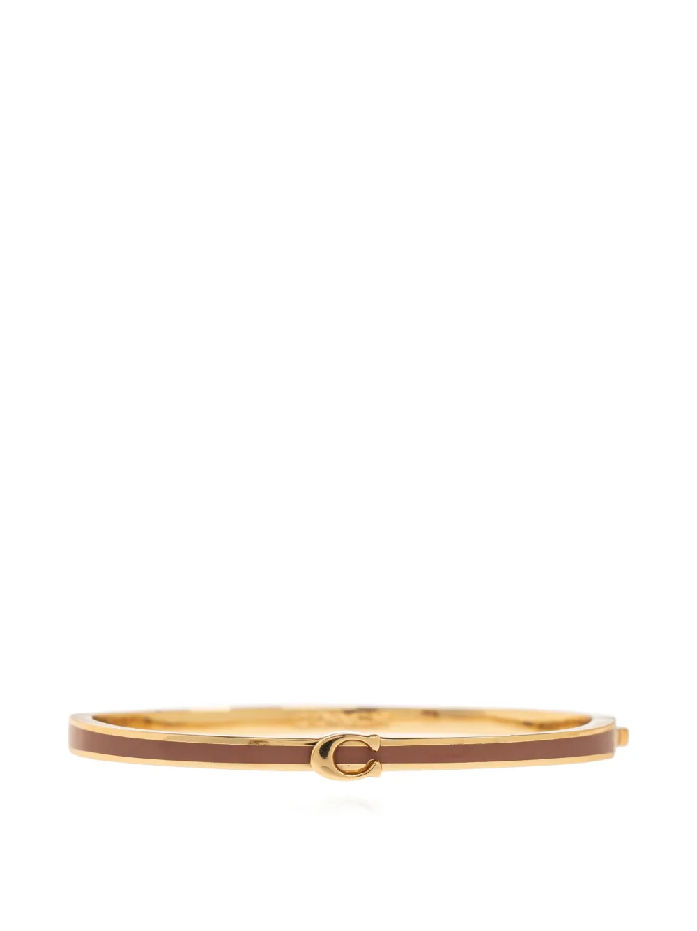 Металлический браслет с пряжкой в виде буквы C Coach, золотой
Металлический браслет с пряжкой в виде буквы C Coach, золотой