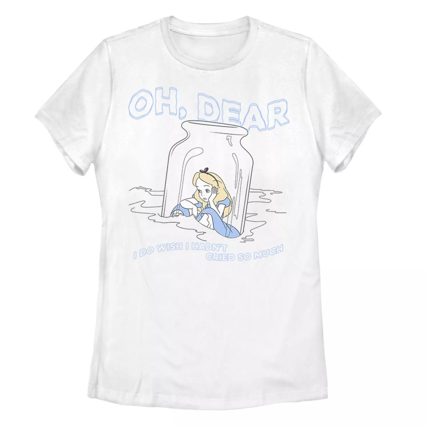 Футболка Disney «Алиса в стране чудес» для юниоров «Мне бы хотелось так много плакать» Licensed Character
Футболка Disney «Алиса в стране чудес» для юниоров «Мне бы хотелось так много плакать» Licensed Character