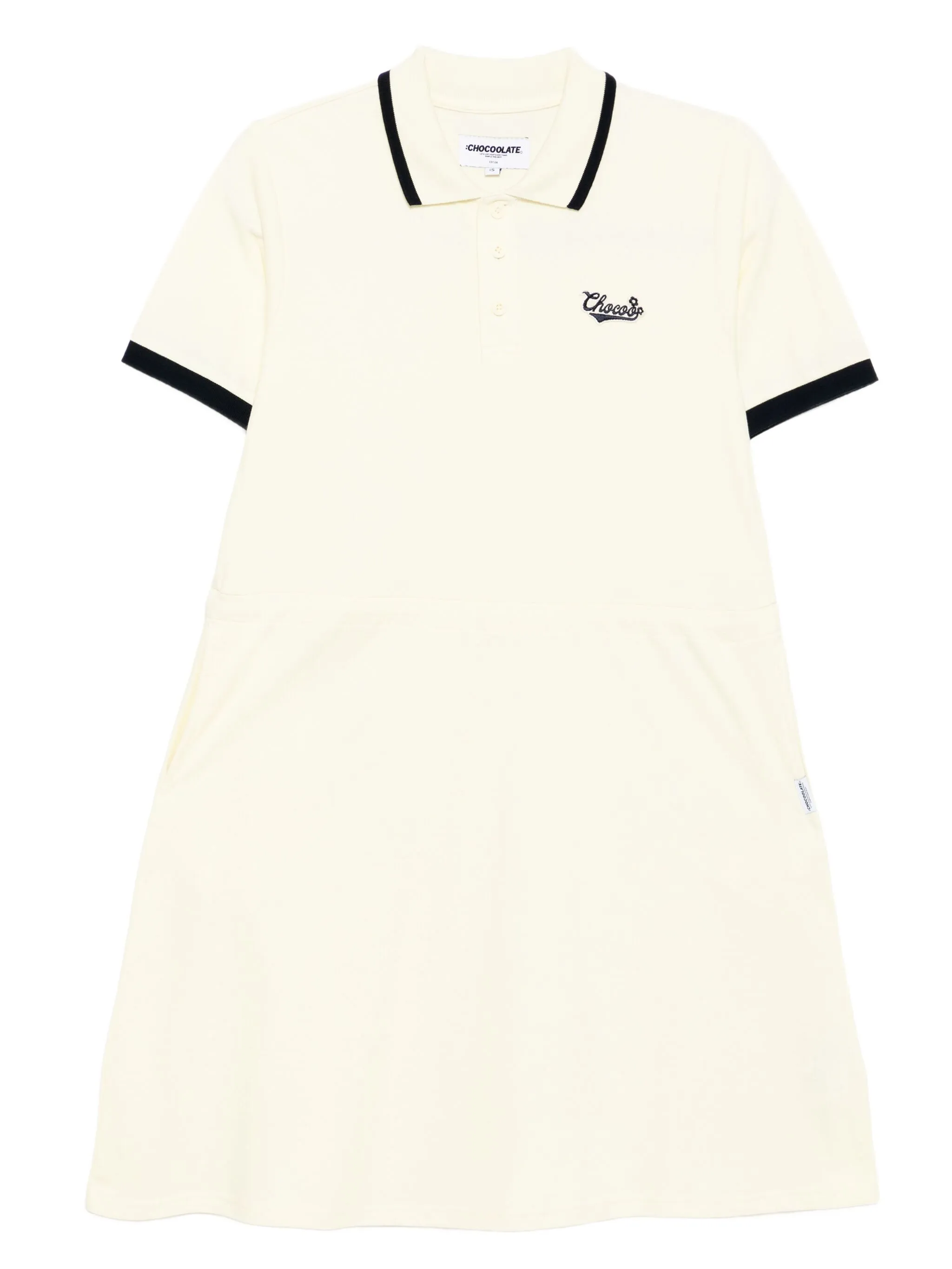 Платье с воротником поло и вышитым логотипом Chocoolate, желтый
Платье с воротником поло и вышитым логотипом Chocoolate, желтый