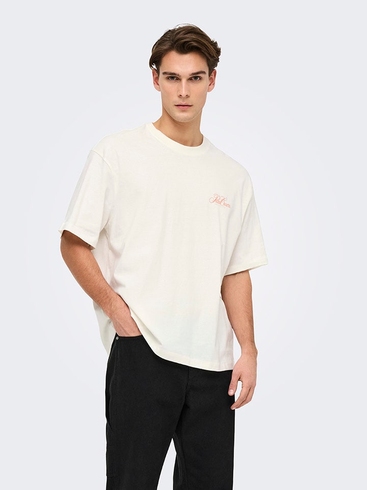 Футболка ONLY & SONS, белый
Футболка ONLY & SONS, белый