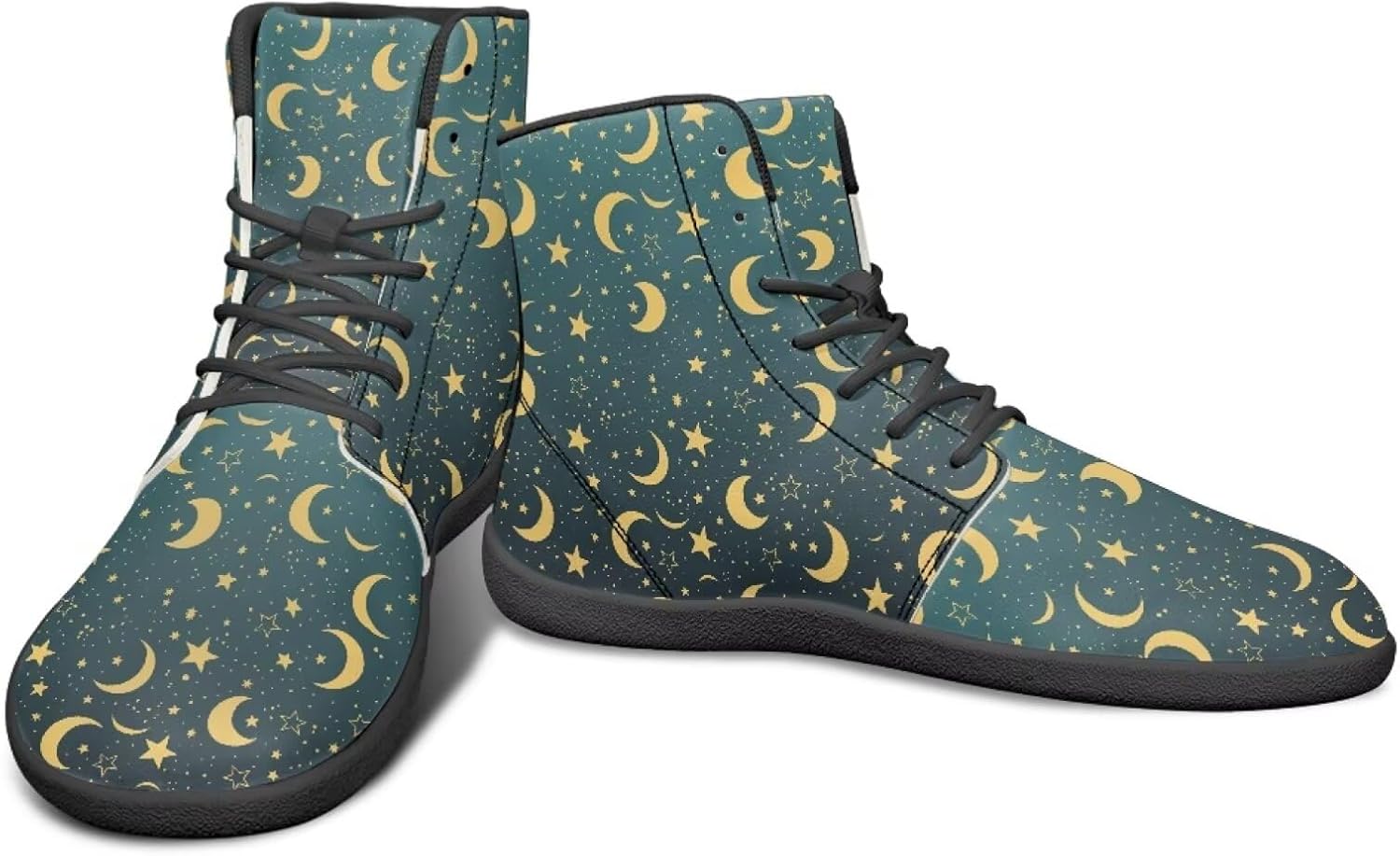 Высокие минималистичные кроссовки для мужчин с рисунком «Звездное небо», с нулевым перепадом высоты подошвы, легкие, для бега и ходьбы Watdotory, Star Moon Pattern
Высокие минималистичные кроссовки для мужчин с рисунком «Звездное небо», с нулевым перепадом высоты подошвы, легкие, для бега и ходьбы Watdotory, Star Moon Pattern
