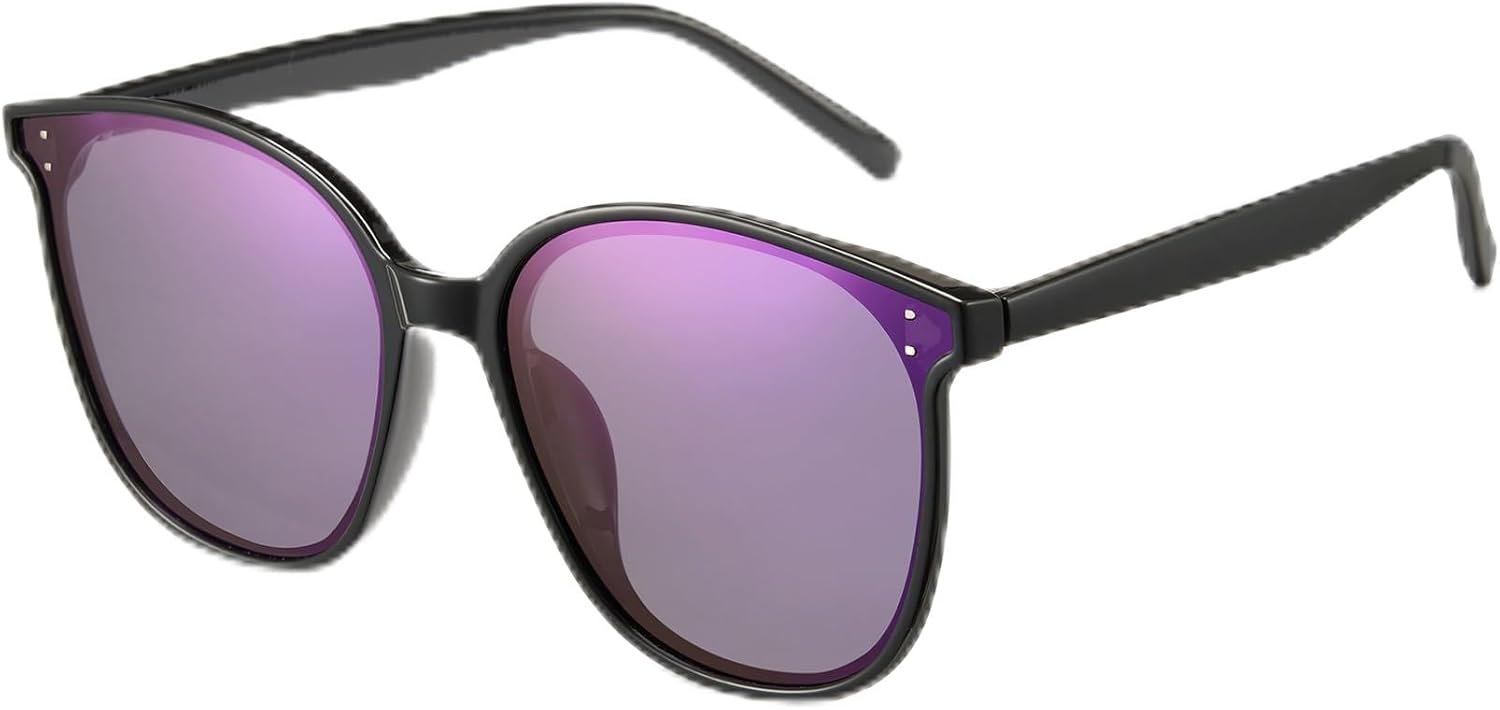 Комплект из двух солнцезащитных очков Cyxus для женщин, модная оправа «кошачий глаз», защита от УФ-излучения, для путешествий на открытом воздухе (фиолетовые + розовые), Purple
Комплект из двух солнцезащитных очков Cyxus для женщин, модная оправа «кошачий глаз», защита от УФ-излучения, для путешествий на открытом воздухе (фиолетовые + розовые), Purple