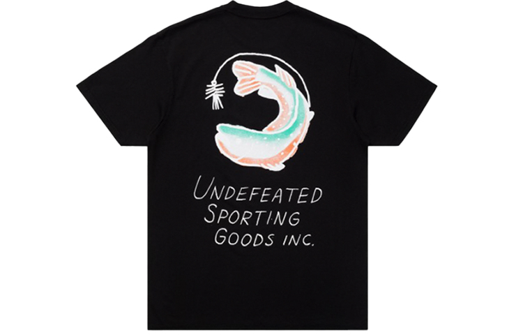 Футболка с круглым вырезом приталенная прямая короткий рукав unisex UNDEFEATED, черный
Футболка с круглым вырезом приталенная прямая короткий рукав unisex UNDEFEATED, черный