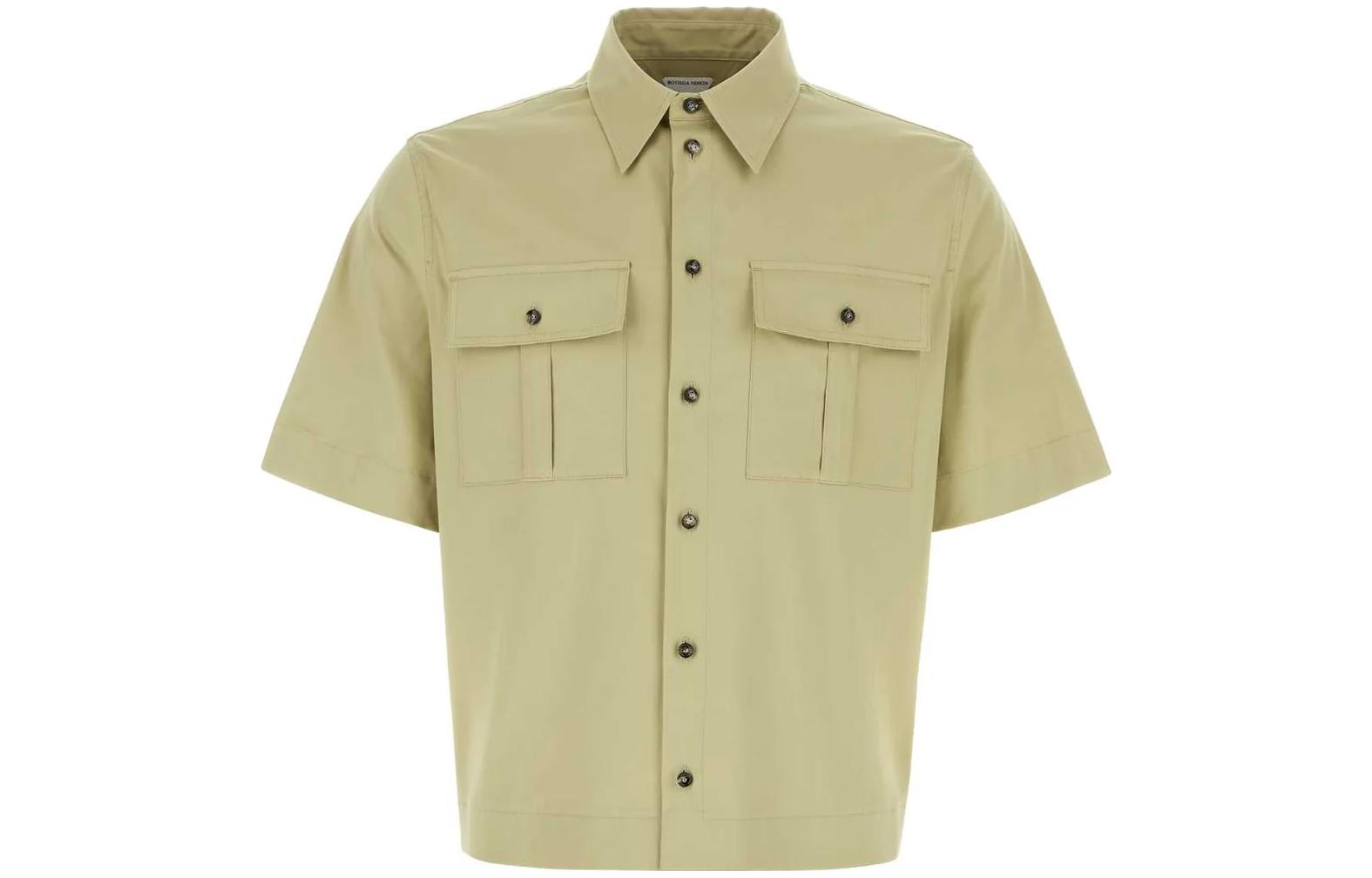 Bottega Veneta Мужская зеленая рубашка
Bottega Veneta Мужская зеленая рубашка