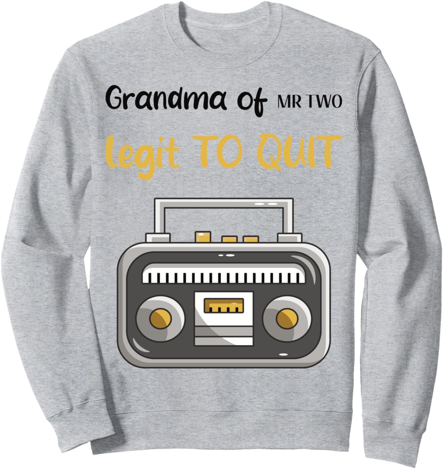 Толстовка с надписью Бабушка мистера законно покидает хип-хоп вечеринку в честь своего второго дня рождения Family Look 2 Year Old Vintage Decorations Gifts, серый
Толстовка с надписью Бабушка мистера законно покидает хип-хоп вечеринку в честь своего второго дня рождения Family Look 2 Year Old Vintage Decorations Gifts, серый