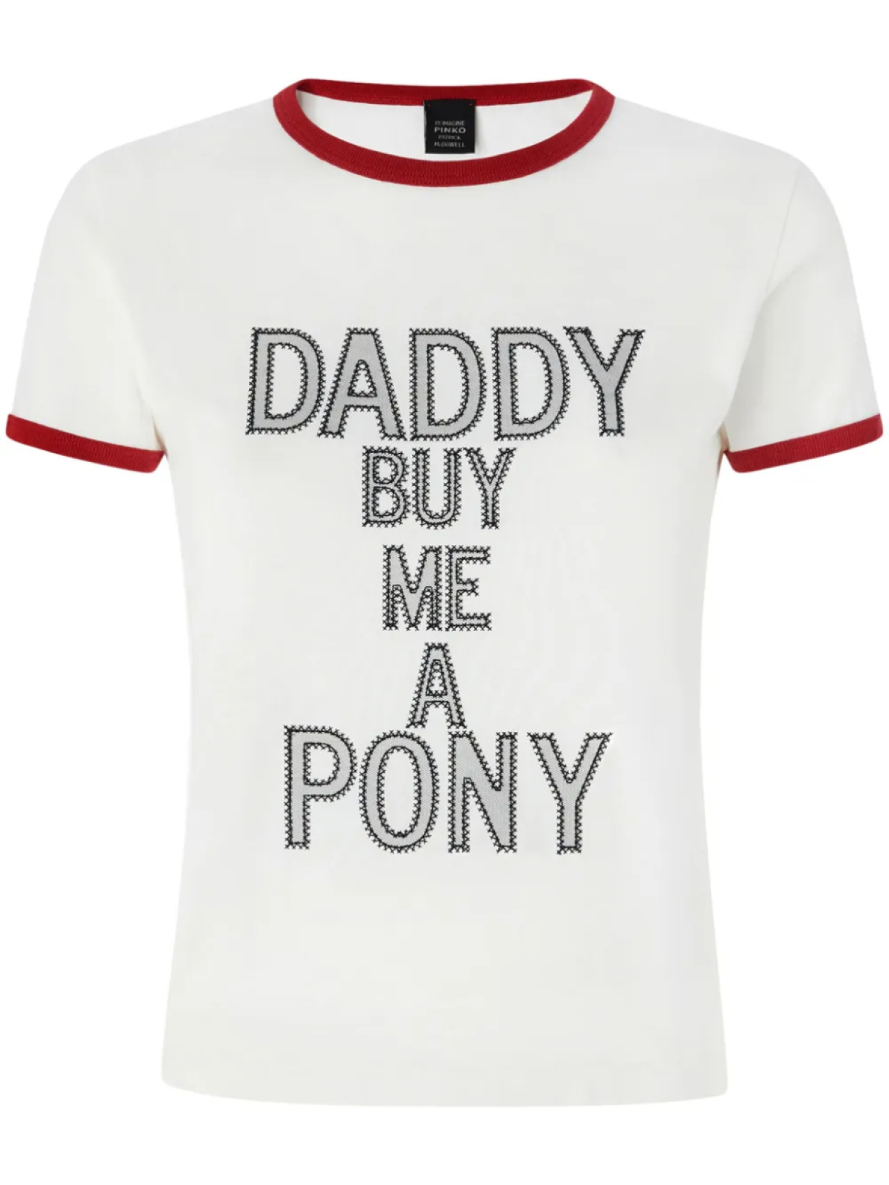 Футболка с надписью PINKO, белый
Футболка с надписью PINKO, белый