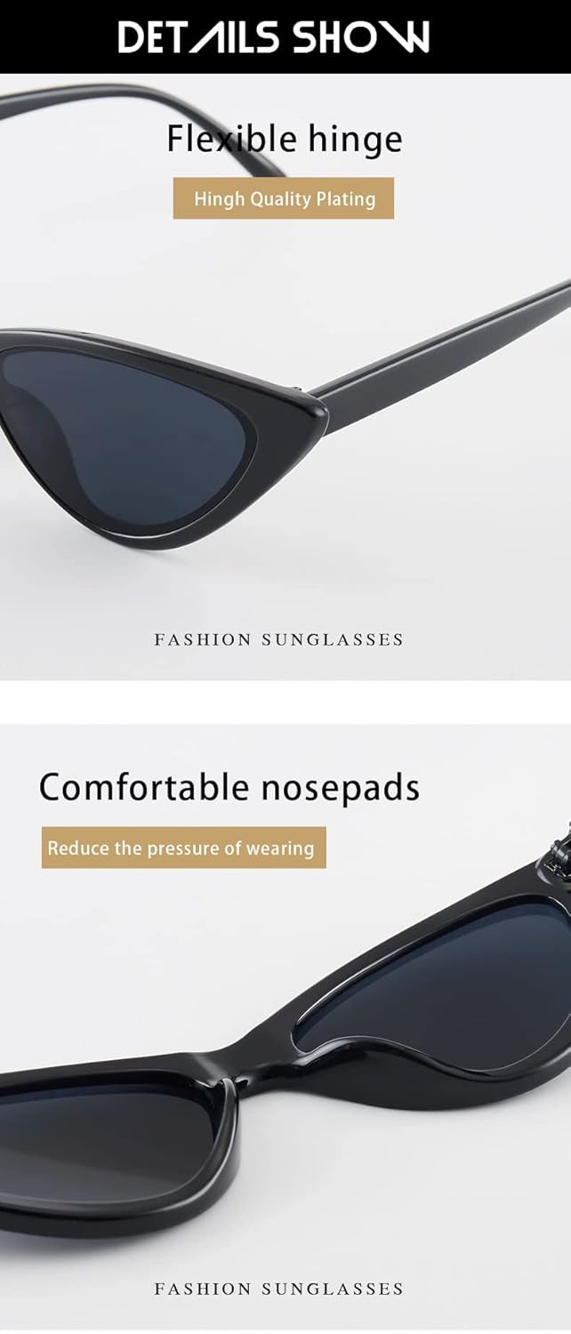 Солнцезащитные очки «кошачий глаз» в маленькой оправе в стиле ретро для мужчин и женщин, идеально подходят для уличной стрельбы, интернет-знаменитостей и прямых трансляций generic, D
Солнцезащитные очки «кошачий глаз» в маленькой оправе в стиле ретро для мужчин и женщин, идеально подходят для уличной стрельбы, интернет-знаменитостей и прямых трансляций generic, D