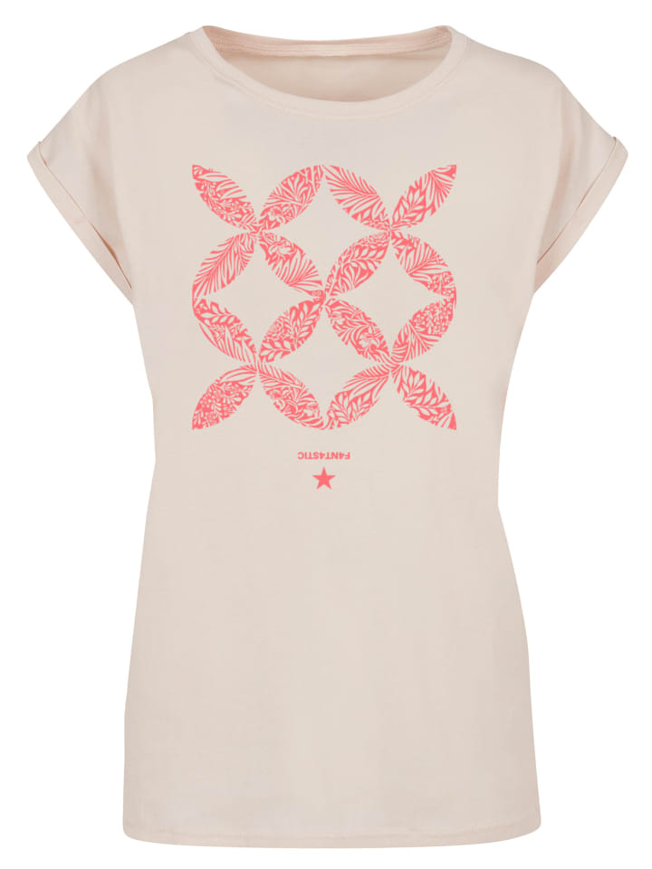 Футболка с цветочным узором в кораллово-бело-песочном цвете F4NT4STIC, Красный, Футболка с цветочным узором в кораллово-бело-песочном цвете F4NT4STIC
Футболка с цветочным узором в кораллово-бело-песочном цвете F4NT4STIC, Красный, Футболка с цветочным узором в кораллово-бело-песочном цвете F4NT4STIC