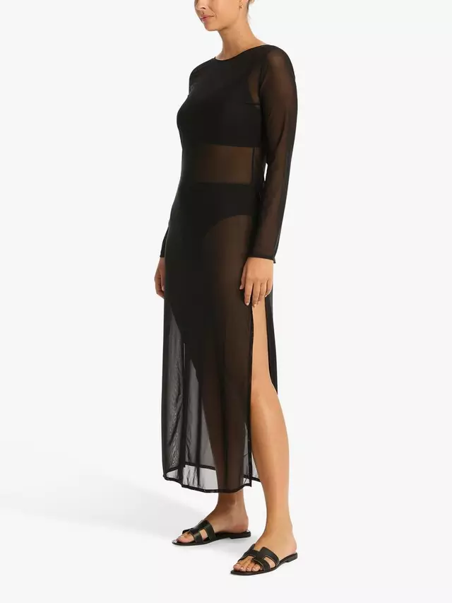 Платье Sea Level Mesh Maxi, черный
Платье Sea Level Mesh Maxi, черный
