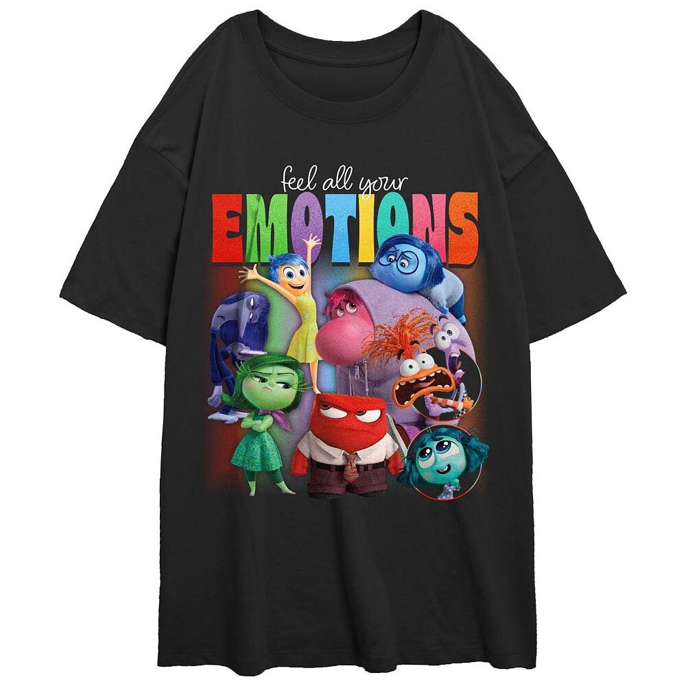 Большая футболка с графическим рисунком для юниоров Disney/Pixar's Inside Out 2 Feel All Your Emotions Disney / Pixar, черный
Большая футболка с графическим рисунком для юниоров Disney/Pixar's Inside Out 2 Feel All Your Emotions Disney / Pixar, черный
