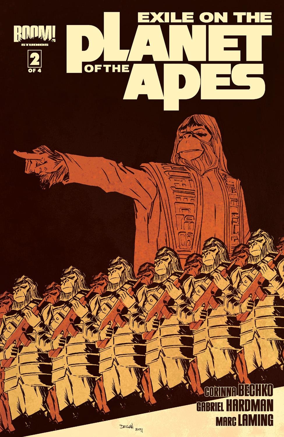 Exile On The Planet Of The Apes #2 Cover B (BOOM! Studios)
Exile On The Planet Of The Apes #2 Cover B (BOOM! Studios)