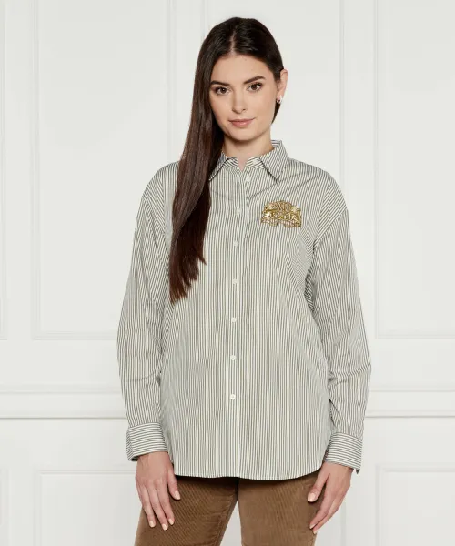 Рубашка Котта Relaxed fit Lauren Ralph Lauren, зеленый
Рубашка Котта Relaxed fit Lauren Ralph Lauren, зеленый