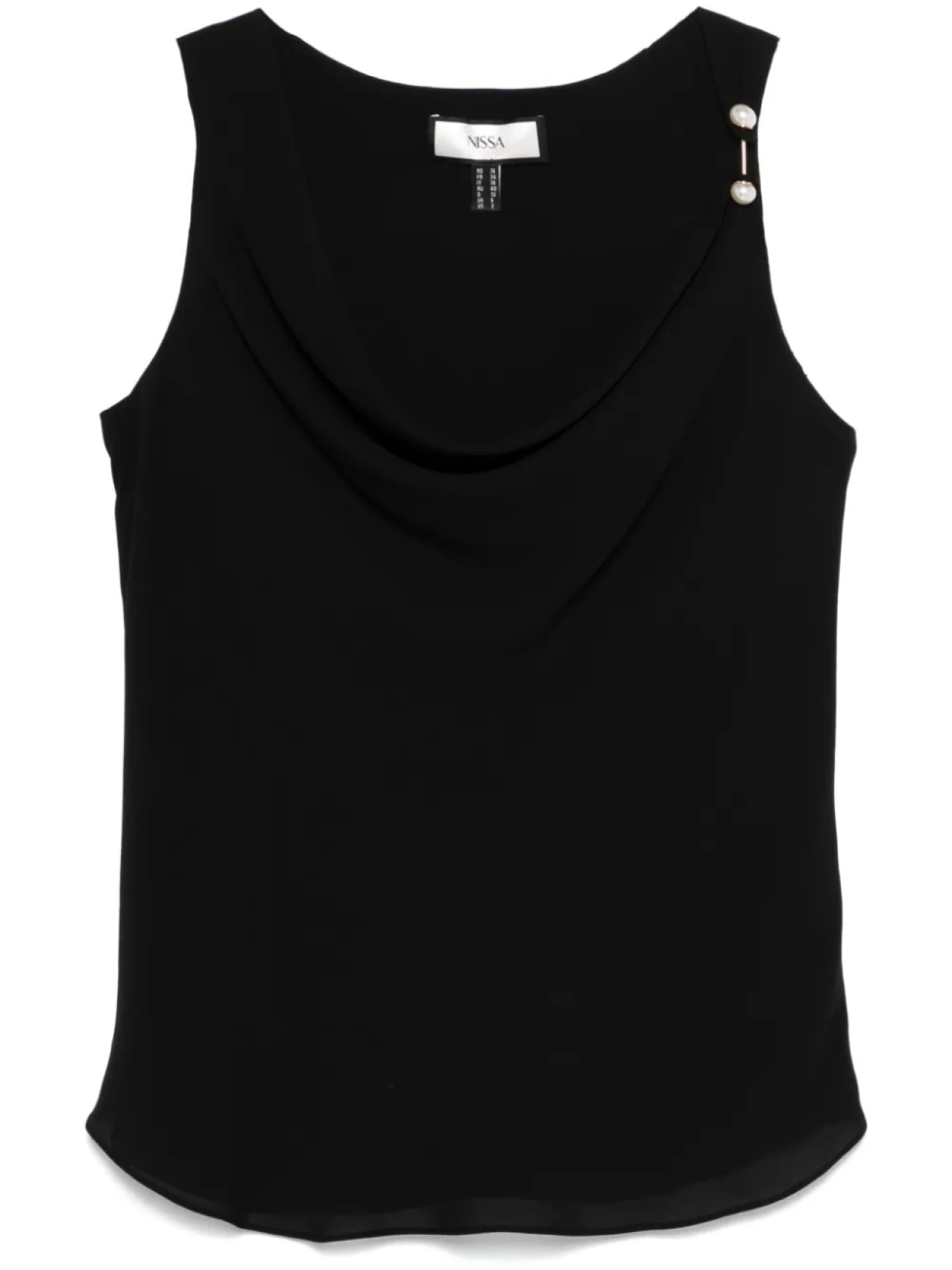 Блузка NISSA с пирсингом, черный
Блузка NISSA с пирсингом, черный