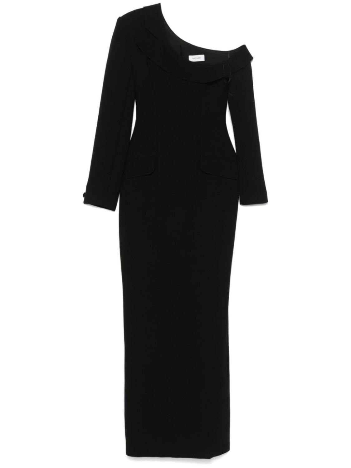 Платье Mônot на одно плечо, черный
Платье Mônot на одно плечо, черный