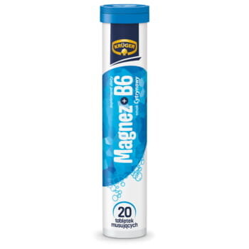 Kruger, Шипучий витамин Магний+В6, 80 г
Kruger, Шипучий витамин Магний+В6, 80 г