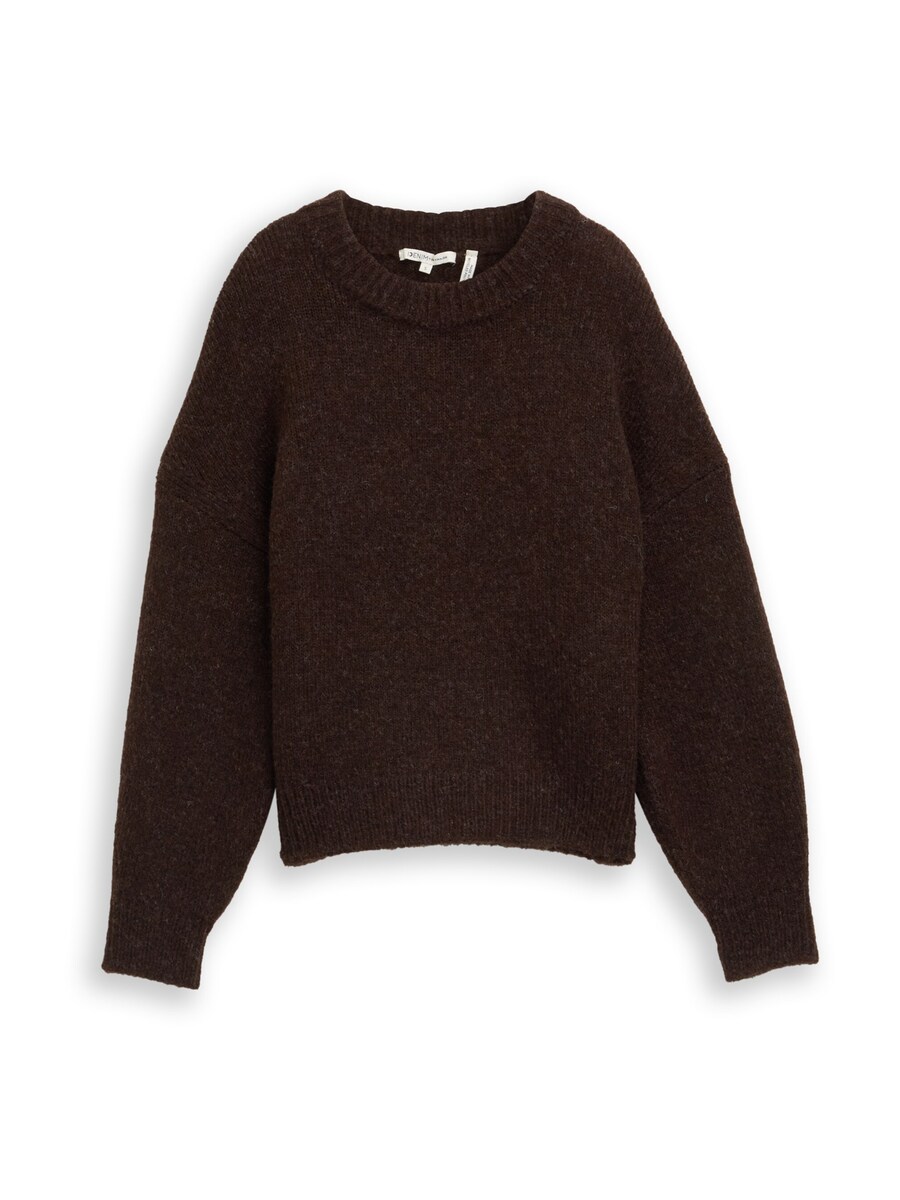 Свитер TOM TAILOR DENIM, шоколадный
Свитер TOM TAILOR DENIM, шоколадный