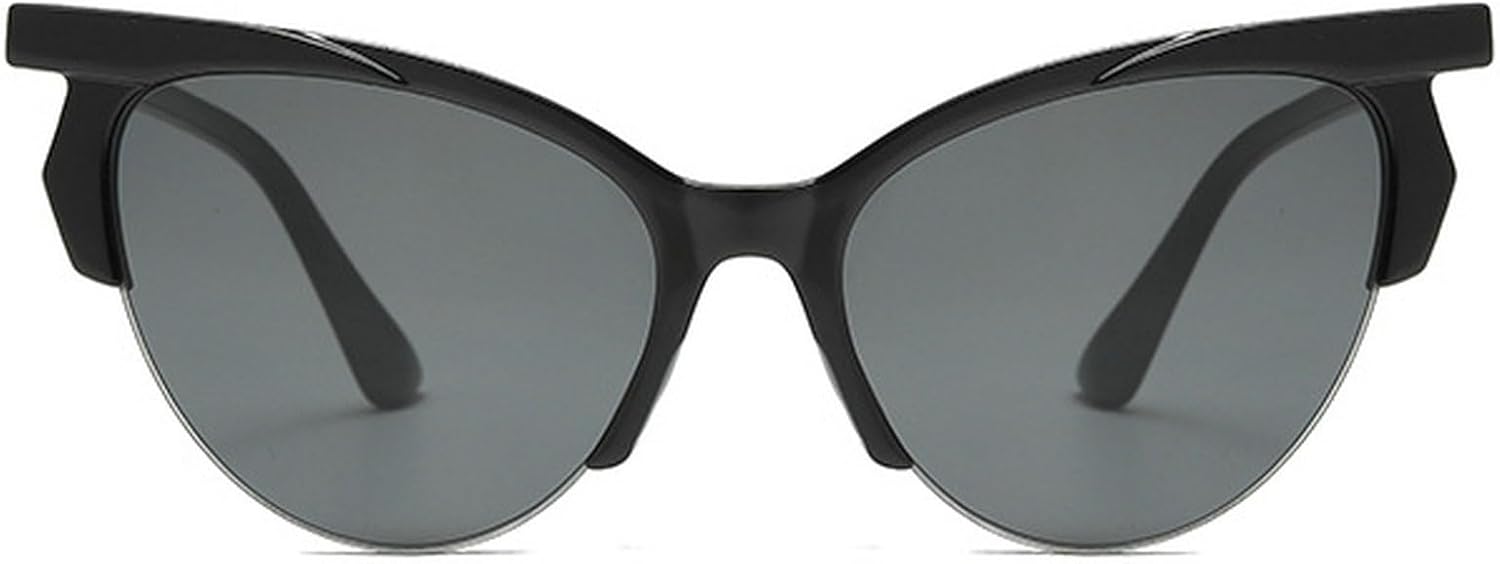 Модные солнцезащитные очки «кошачий глаз» для женщин, роскошные металлические солнцезащитные очки в полуободковой оправе, сексуальные солнцезащитные очки в стиле «кошачий глаз», винтажные женские солнцезащитные очки mincl, Black
Модные солнцезащитные очки «кошачий глаз» для женщин, роскошные металлические солнцезащитные очки в полуободковой оправе, сексуальные солнцезащитные очки в стиле «кошачий глаз», винтажные женские солнцезащитные очки mincl, Black