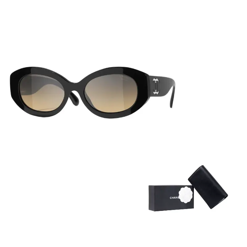 CHANEL Ацетатные солнцезащитные очки неправильной формы унисекс черные, Black, Asia Version CH5528A
CHANEL Ацетатные солнцезащитные очки неправильной формы унисекс черные, Black, Asia Version CH5528A