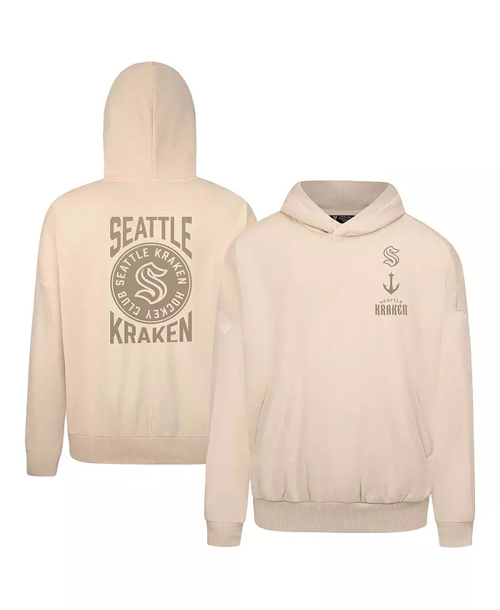 Мужская кремовая толстовка с капюшоном Seattle Kraken Contact Stamp LevelWear
Мужская кремовая толстовка с капюшоном Seattle Kraken Contact Stamp LevelWear