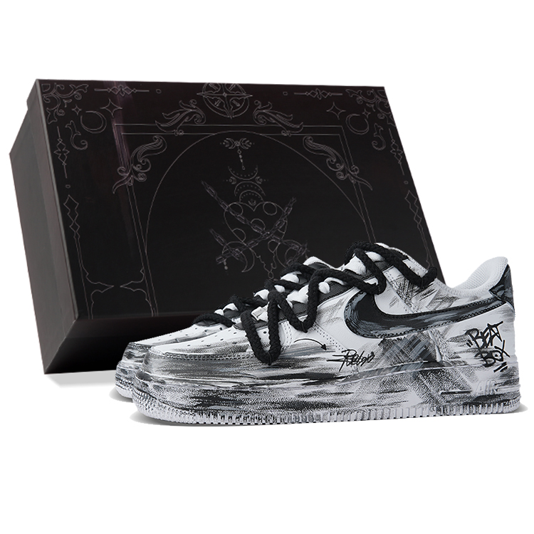 Nike Кроссовки Air Force 1 Low Top Skateboard Unisex черно-белые, цвет Black White
Nike Кроссовки Air Force 1 Low Top Skateboard Unisex черно-белые, цвет Black White