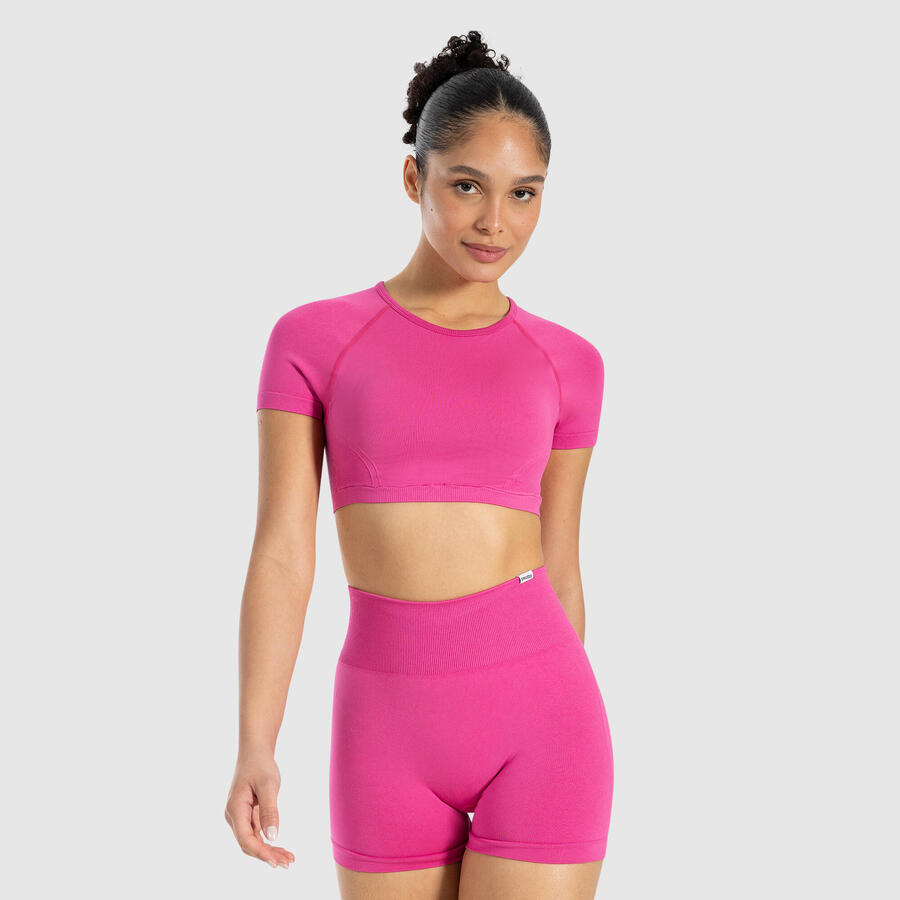 SMILODOX Женская укороченная рубашка Soheli Pink
SMILODOX Женская укороченная рубашка Soheli Pink