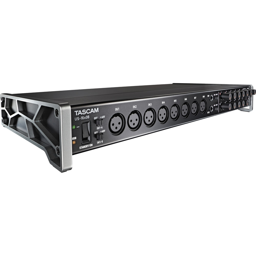 Аудиоинтерфейс TASCAM US-16x08 USB Audio/MIDI Interface US-16X08
Аудиоинтерфейс TASCAM US-16x08 USB Audio/MIDI Interface US-16X08