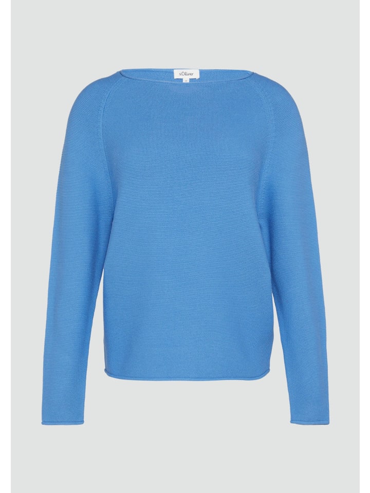 Вязаный свитер цвета 5513_королевский синий s.Oliver
Вязаный свитер цвета 5513_королевский синий s.Oliver