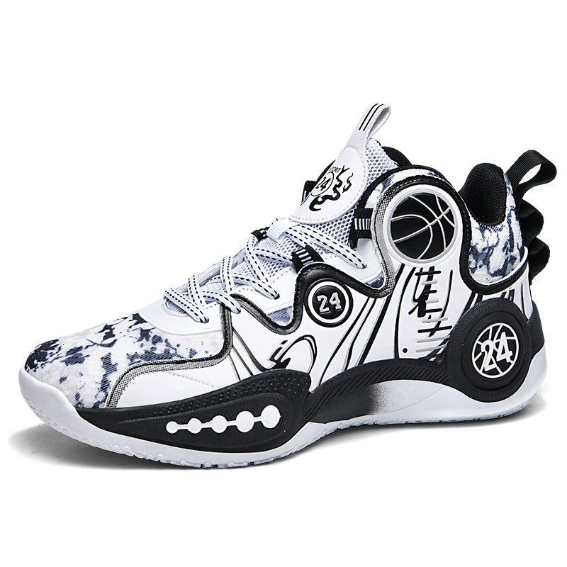 TONYBEAR Мид-топ баскетбольные кроссовки унисекс бело-черные, цвет White Black
TONYBEAR Мид-топ баскетбольные кроссовки унисекс бело-черные, цвет White Black