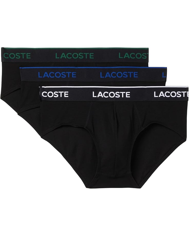 Мужские трусы Lacoste 3 Pack, Black W/White/Blue/Green
Мужские трусы Lacoste 3 Pack, Black W/White/Blue/Green
