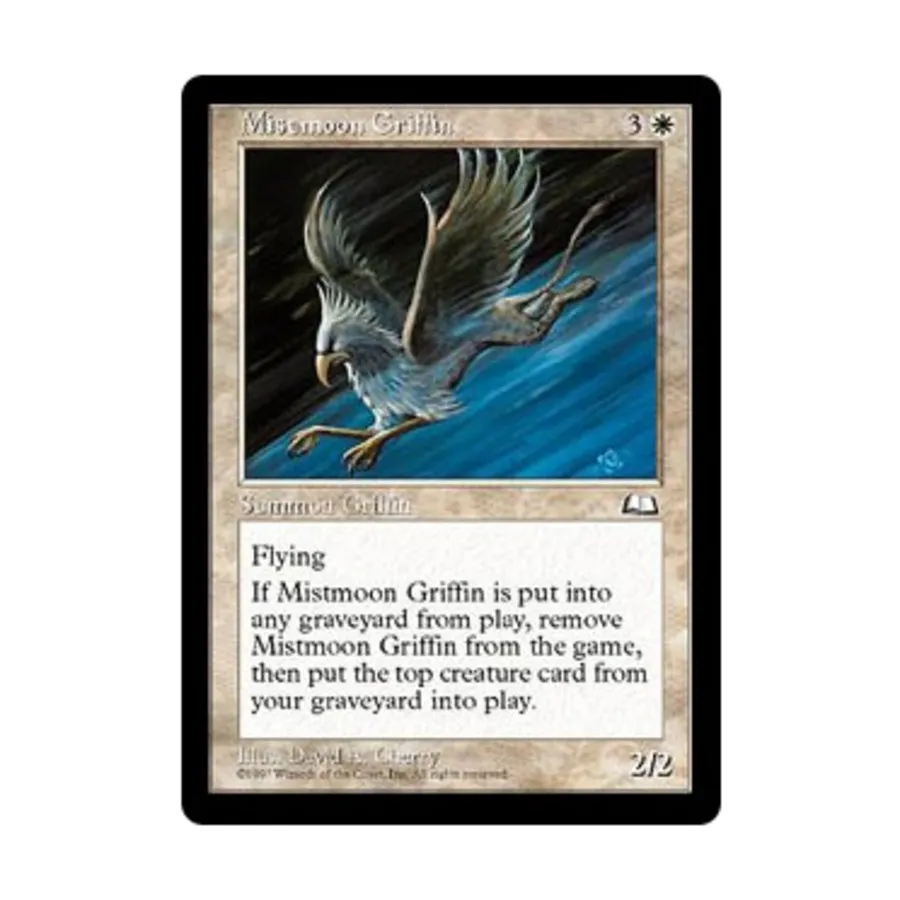 CCG Грифон Туманной Луны (U), MTG - Weatherlight 
CCG Грифон Туманной Луны (U), MTG - Weatherlight