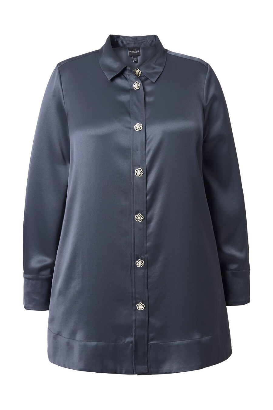 Блуза Ulla Popken, антрацит
Блуза Ulla Popken, антрацит