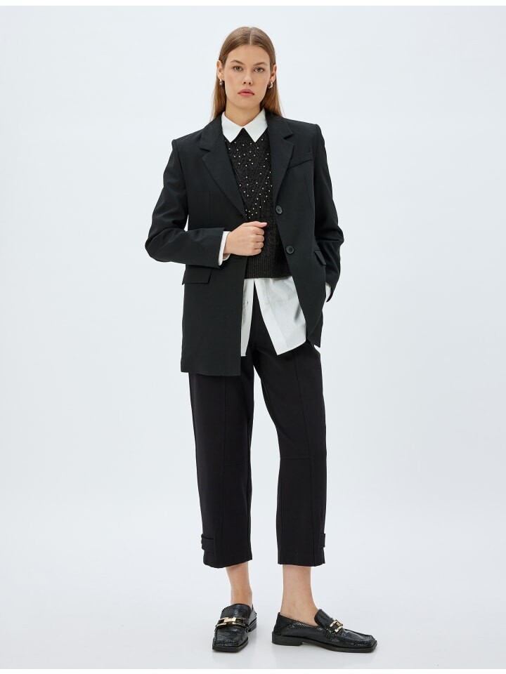 Тканевые брюки KOTON Hose, черный
Тканевые брюки KOTON Hose, черный