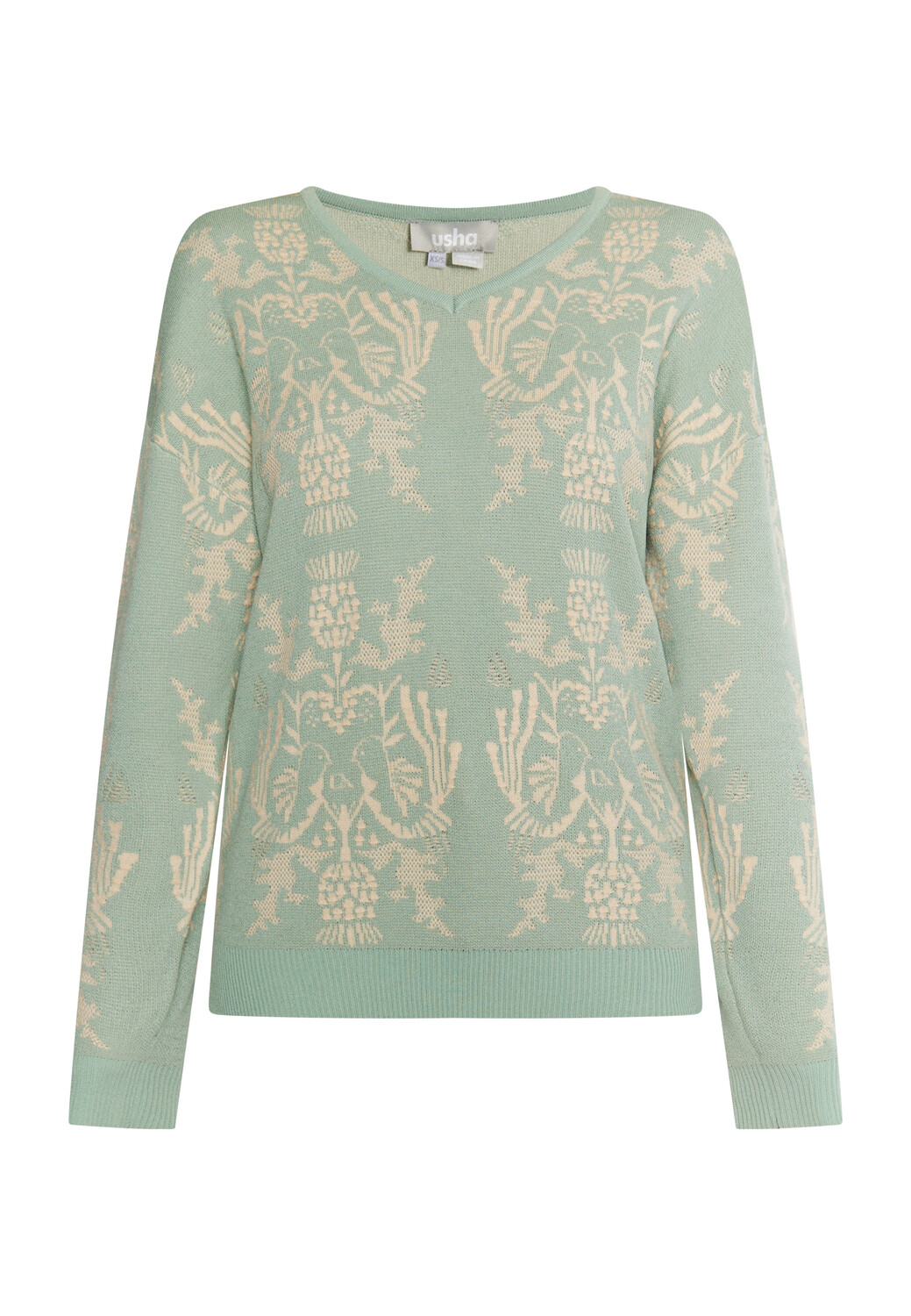 Свитер Usha Strick, цвет Mint Creme
Свитер Usha Strick, цвет Mint Creme