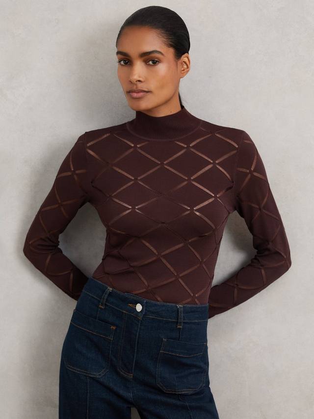 Топ Seren Geometric Reiss, Burgundy
Топ Seren Geometric Reiss, Burgundy