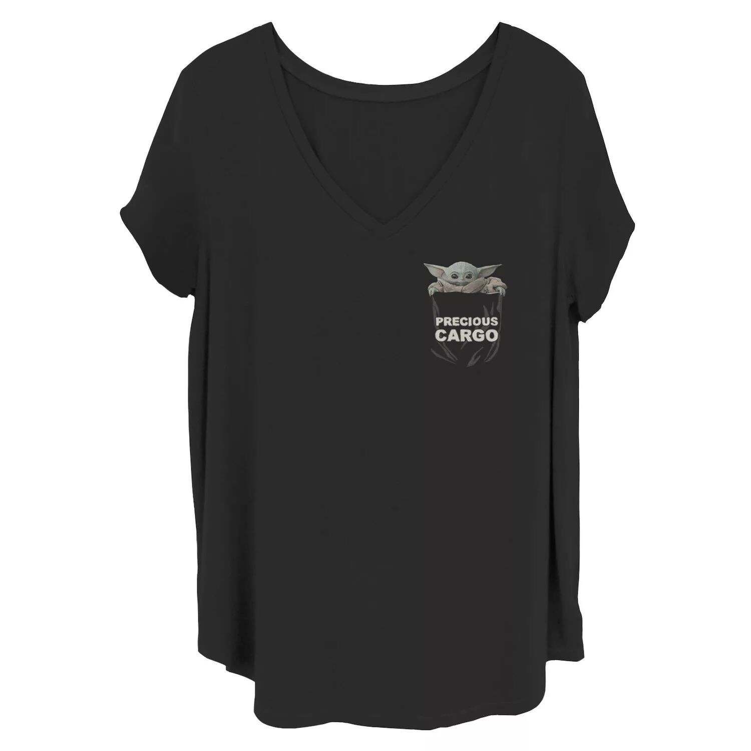 Футболка больших размеров для юниоров «Звездные войны Мандалорианский малыш Йода» Licensed Character 
Футболка больших размеров для юниоров «Звездные войны Мандалорианский малыш Йода» Licensed Character