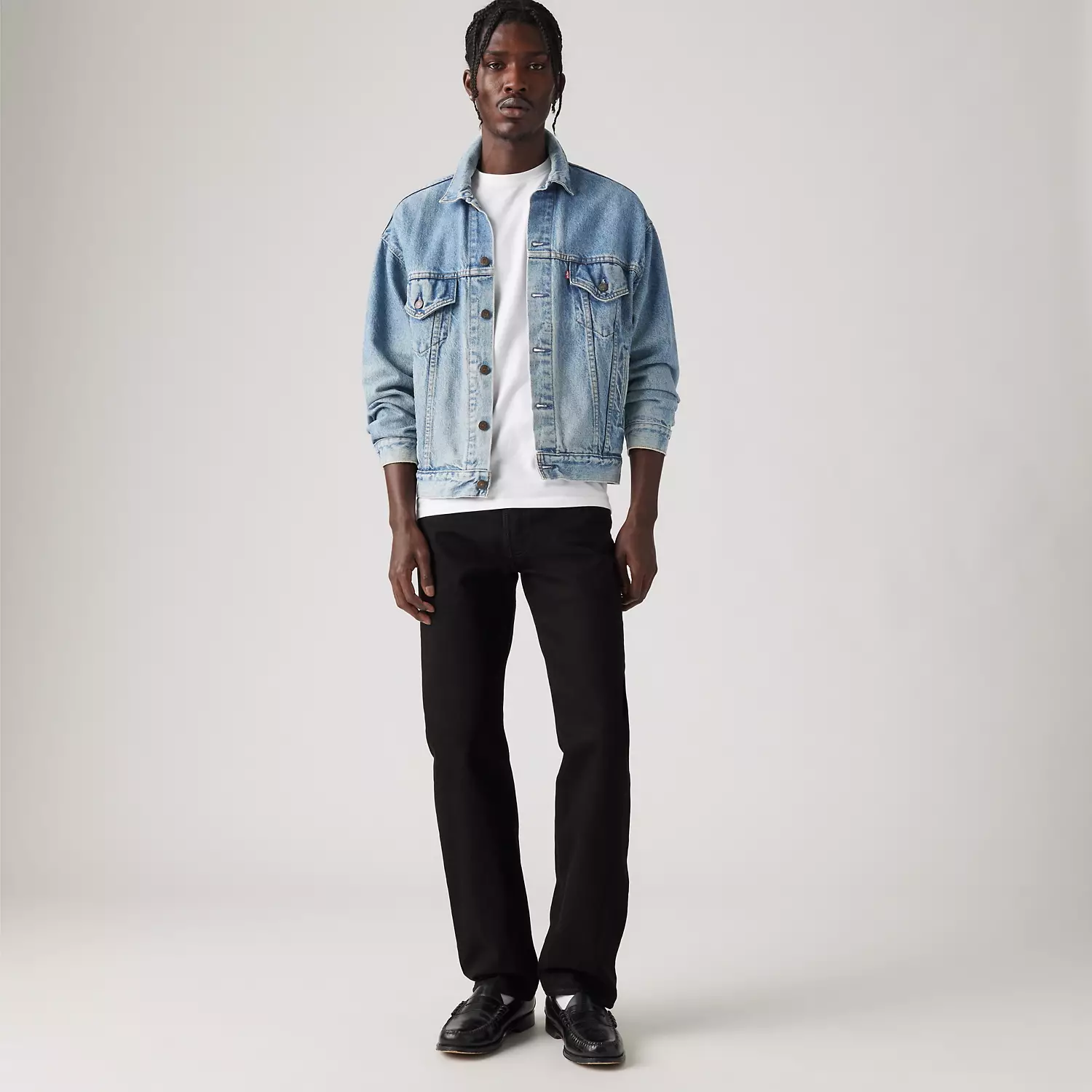 Джинсы мужские Levi's 501, черный
Джинсы мужские Levi's 501, черный