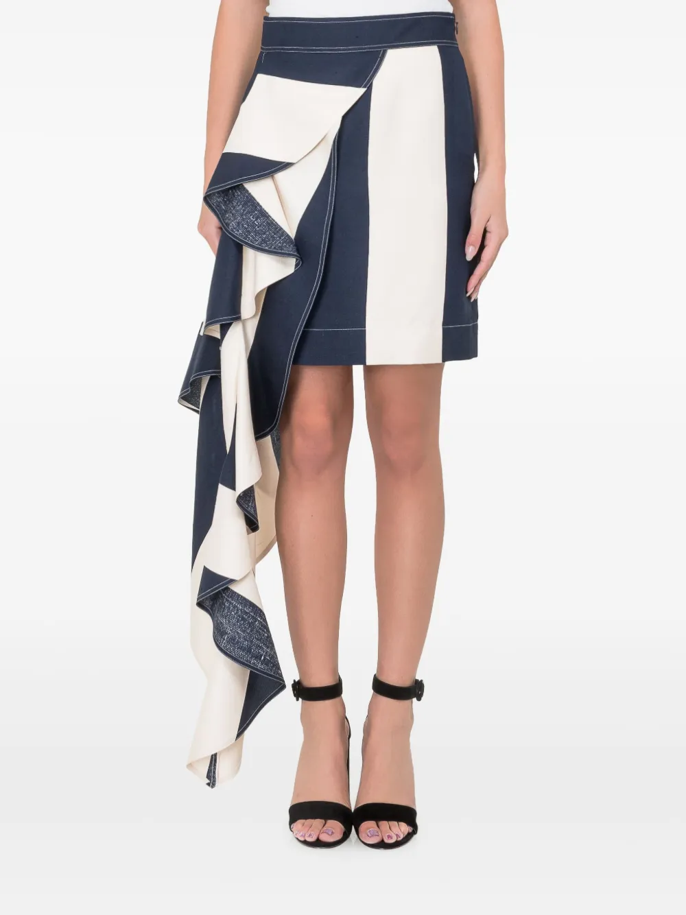 Юбка мини в полоску Calvin Klein, синий
Юбка мини в полоску Calvin Klein, синий