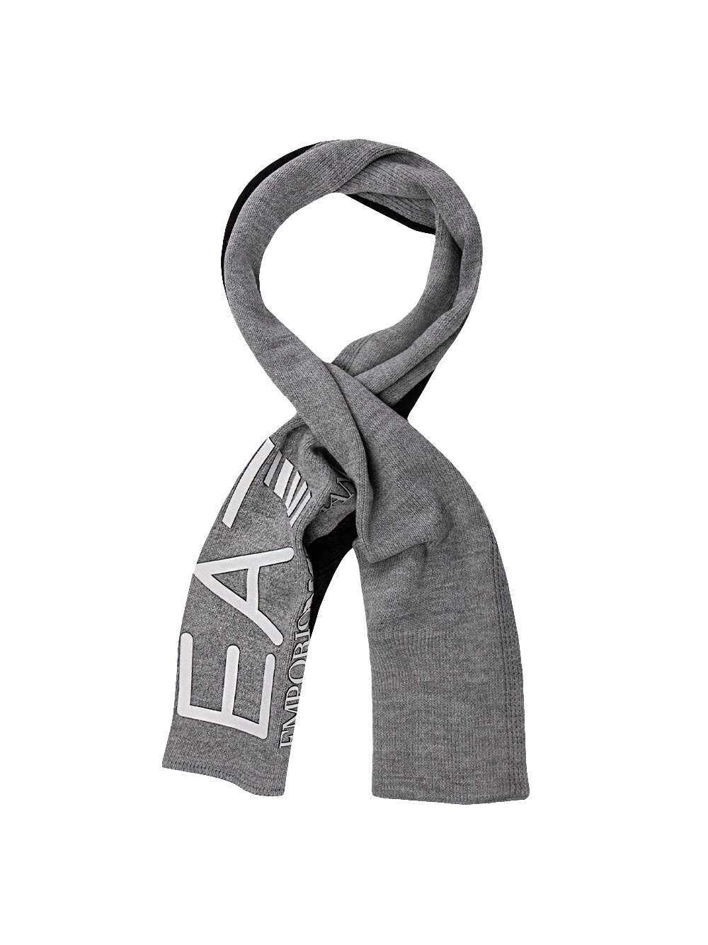 Шарф с оригинальным рельефным логотипом Ea7, серый
Шарф с оригинальным рельефным логотипом Ea7, серый