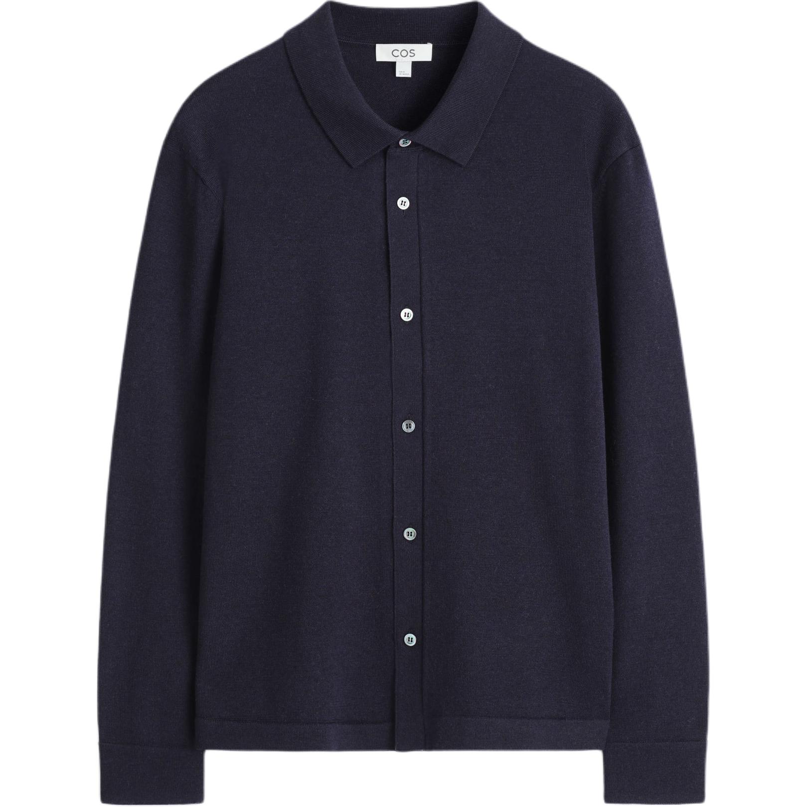 COS Трикотажный свитер мужской темно-синий
COS Трикотажный свитер мужской темно-синий