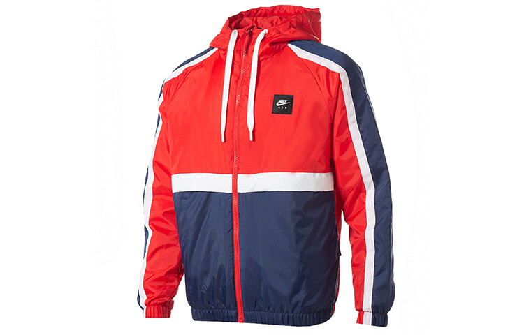 Мужская спортивная ветрозащитная куртка с капюшоном красного цвета Nike, красный
Мужская спортивная ветрозащитная куртка с капюшоном красного цвета Nike, красный