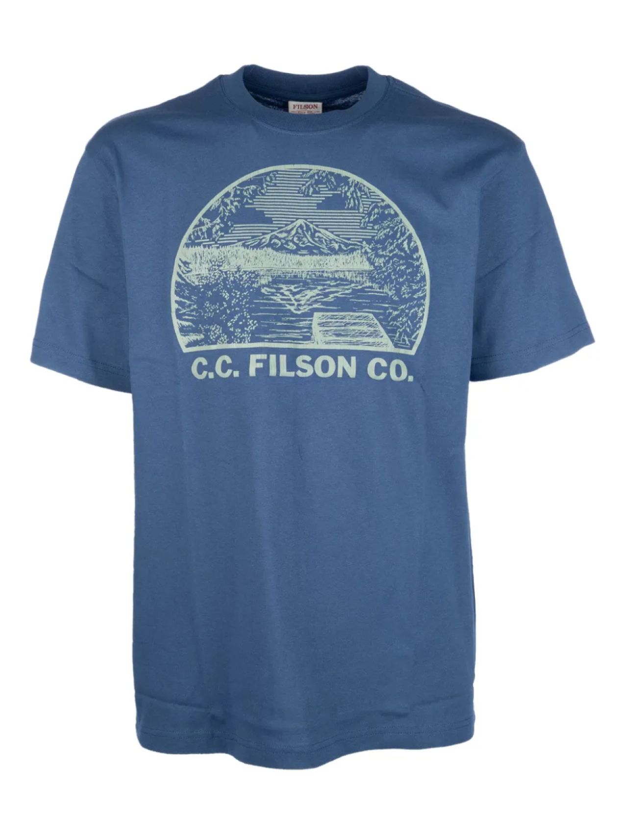 Футболка с графическим принтом Filson, синий
Футболка с графическим принтом Filson, синий
