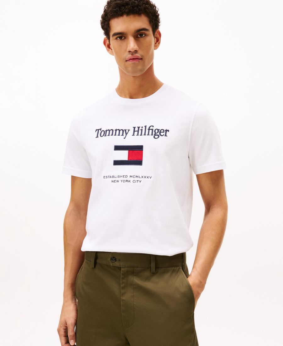 Мужская футболка с вышитым логотипом и флагом Tommy Hilfiger, White, Белый, Мужская футболка с вышитым логотипом и флагом Tommy Hilfiger, White
Мужская футболка с вышитым логотипом и флагом Tommy Hilfiger, White, Белый, Мужская футболка с вышитым логотипом и флагом Tommy Hilfiger, White