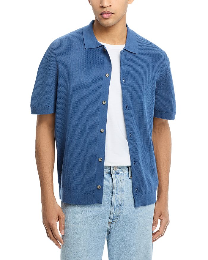 Буто Пуговичная Поло BOSS, синий
Буто Пуговичная Поло BOSS, синий