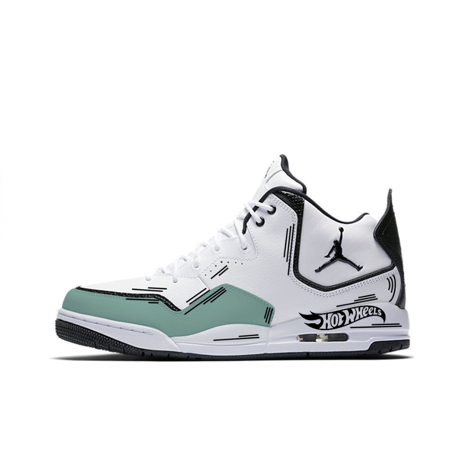 Jordan Баскетбольные кроссовки Courtside 23, износостойкие, среднего размера, винтажные, мужские, сине-белые
Jordan Баскетбольные кроссовки Courtside 23, износостойкие, среднего размера, винтажные, мужские, сине-белые