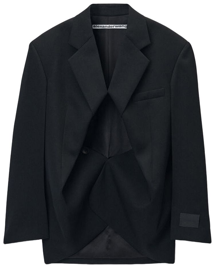 Блейзер Alexander Wang с отворотом, черный
Блейзер Alexander Wang с отворотом, черный