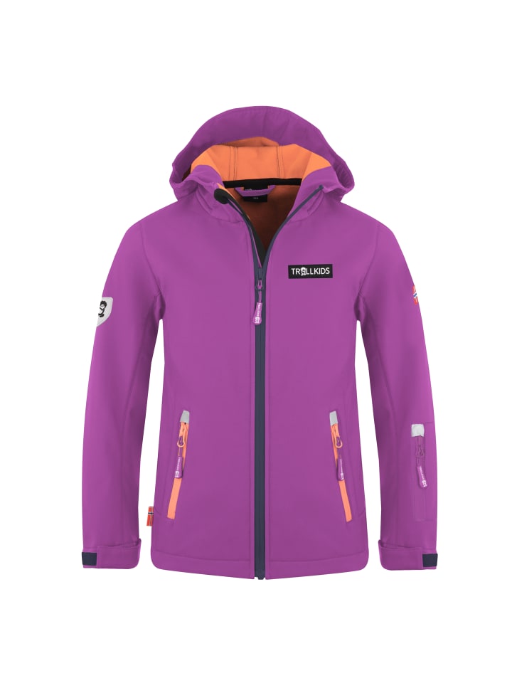 Trollkids Куртка Softshell Oslofjord мальво-розового цвета
Trollkids Куртка Softshell Oslofjord мальво-розового цвета