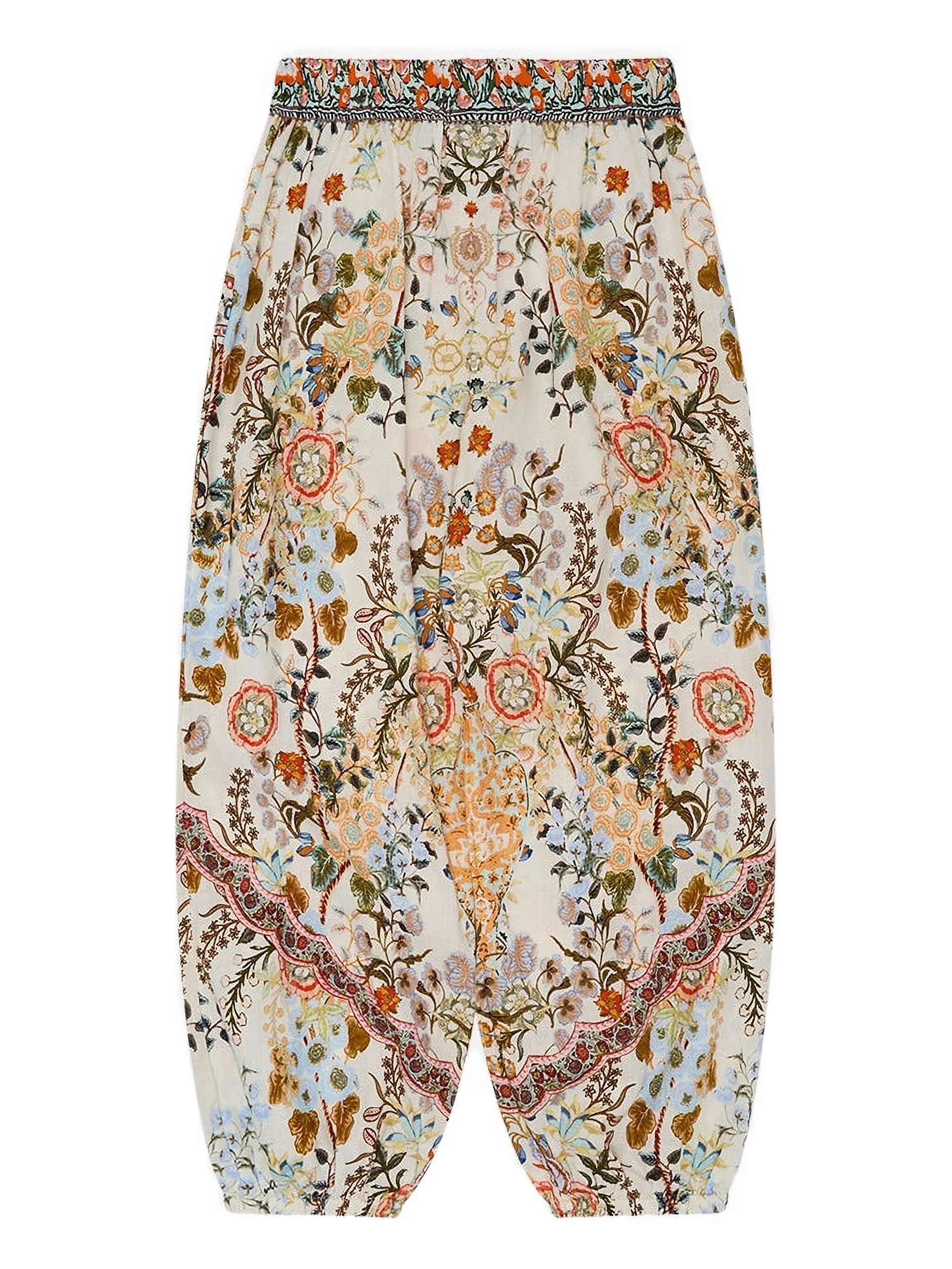 Брюки с цветочным принтом Camilla Kids, белый
Брюки с цветочным принтом Camilla Kids, белый