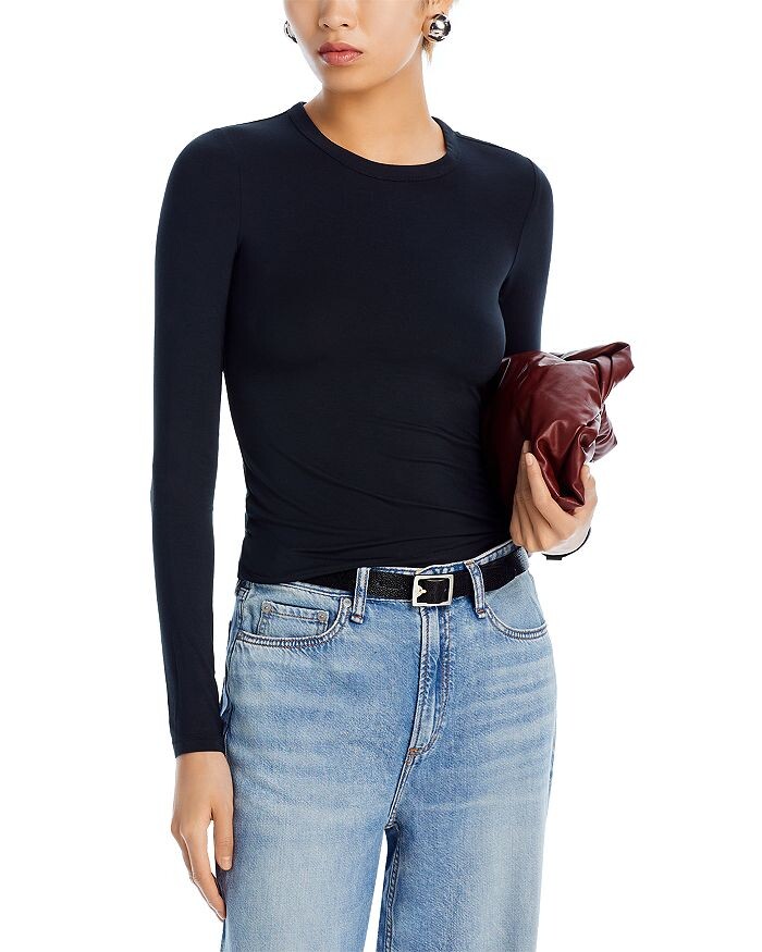 Футболка узкого кроя с длинными рукавами rag &bone Luca rag & bone, черный
Футболка узкого кроя с длинными рукавами rag &bone Luca rag & bone, черный