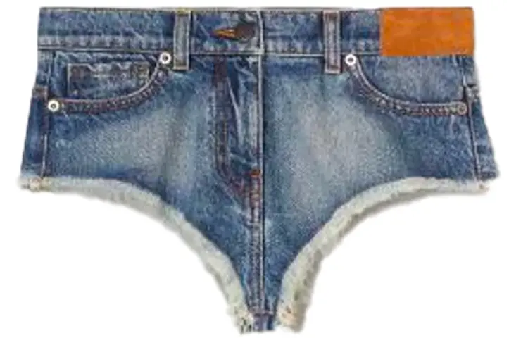 Джинсовые шорты женские голубые PALM ANGELS
Джинсовые шорты женские голубые PALM ANGELS