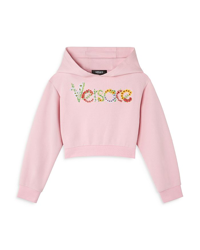 Флисовая толстовка с вышитым логотипом и цветами для девочек - Little Kid, Big Kid Versace, розовый
Флисовая толстовка с вышитым логотипом и цветами для девочек - Little Kid, Big Kid Versace, розовый